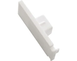 GARDINIA Eindkap Voor Enkelsporige Gordijnrails 2 Stuks