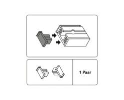 GARDINIA Eindkap Voor Enkelsporige Gordijnrails 2 Stuks 5 GARDINIA Eindkap Voor Enkelsporige Gordijnrails 2 Stuks -hornbach winkel DV 8 0424839 04 4c DE 20211125174757