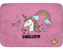 Kinderkleed Eenhoorn Roze 70x90 Cm