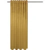 SOLEVITO Gordijn Met Plooiband Velvet Oker 140x280 Cm