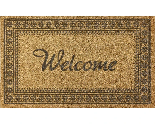 MD ENTREE Kokosmat Finesse Flower Welcome 45x75 Cm 2 MD ENTREE Kokosmat Finesse Flower Welcome 45x75 Cm - Afbeelding 2