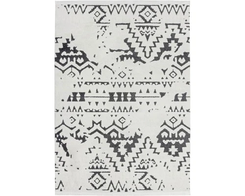 KAYOOM Vloerkleed Agadir Wit/zwart 160x230 Cm 1 KAYOOM Vloerkleed Agadir Wit/zwart 160x230 Cm