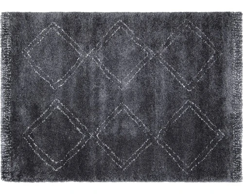 Vloerkleed Royal Vierkant Grijs/wit 160x230 Cm 2 Vloerkleed Royal Vierkant Grijs/wit 160x230 Cm - Afbeelding 2