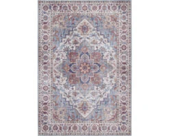 Vloerkleed Ankara Rood/blauw 160x230 Cm