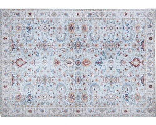 Vloerkleed Delhi Lichtblauw 160x230 Cm 2 Vloerkleed Delhi Lichtblauw 160x230 Cm - Afbeelding 2