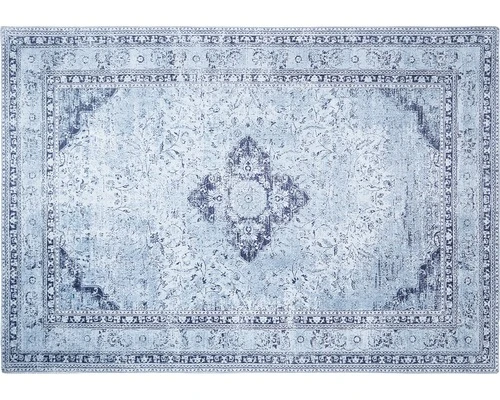 Vloerkleed Genua Blauw 160x230 Cm 2 Vloerkleed Genua Blauw 160x230 Cm - Afbeelding 2