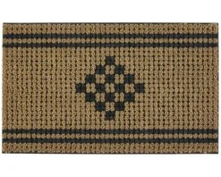 MD ENTREE Kokosmat Rivièra Ornament Natuur 45x75 Cm