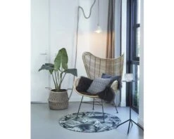 MD ENTREE Schoonloopmat Universal Palm Leaves Groen ø 100 Cm -hornbach winkel DV 8 10205225 02 4c DE 20191019211655