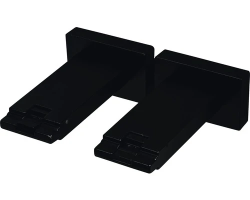 INTENSIONS Design Steunen Mat Zwart 2 Stuks 1 INTENSIONS Design Steunen Mat Zwart 2 Stuks