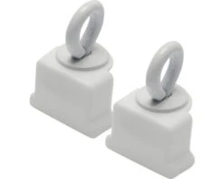 INTENSIONS Prof Rail Eindkappen + Stop Wit 2 Stuks