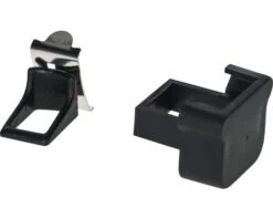 INTENSIONS Prof Rail Eindkappen + Stop Zwart 2 Stuks