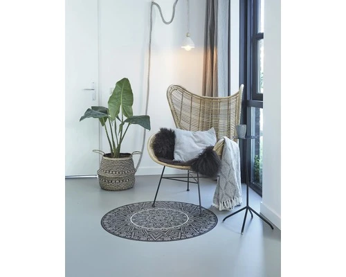 MD ENTREE Vloerkleed Smuq Mandela ø 100 Cm 2 MD ENTREE Vloerkleed Smuq Mandela ø 100 Cm - Afbeelding 2