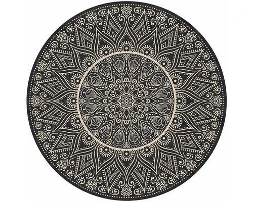 MD ENTREE Vloerkleed Smuq Mandela ø 100 Cm 1 MD ENTREE Vloerkleed Smuq Mandela ø 100 Cm