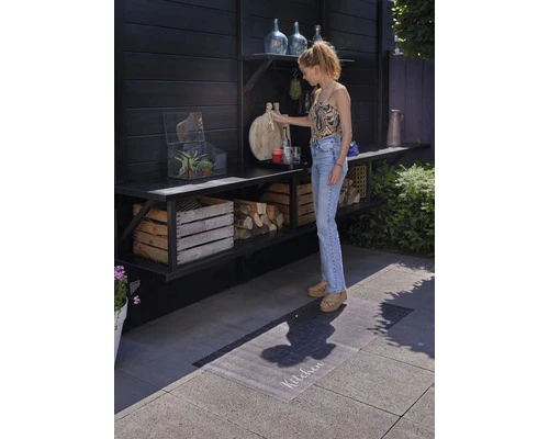 MD ENTREE Vloerkleed Smuq Bistro 67x150 Cm 3 MD ENTREE Vloerkleed Smuq Bistro 67x150 Cm - Afbeelding 3