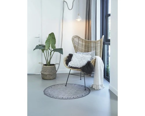 MD ENTREE Vloerkleed Smuq Stockholm ø 100 Cm 2 MD ENTREE Vloerkleed Smuq Stockholm ø 100 Cm - Afbeelding 2