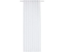 SOLEVITO Gordijn Met Plooiband Fluffy Dots Wit 140x255 Cm