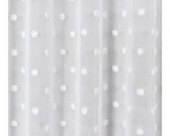 SOLEVITO Gordijn Met Plooiband Fluffy Dots Wit 140x255 Cm -hornbach winkel DV 8 10290705 03 4c DE 20201001164756