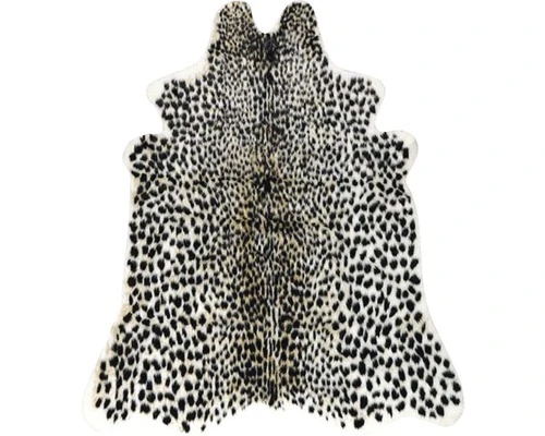 UNIQUE LIVING Vloerkleed Cheeta Zwart/wit 90x100 Cm 1 UNIQUE LIVING Vloerkleed Cheeta Zwart/wit 90x100 Cm
