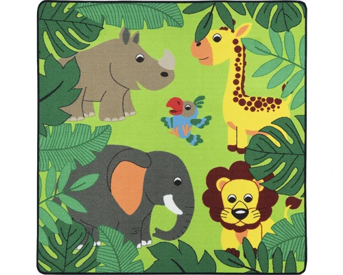 Speelkleed Jungle 133x133 Cm 1 Speelkleed Jungle 133x133 Cm