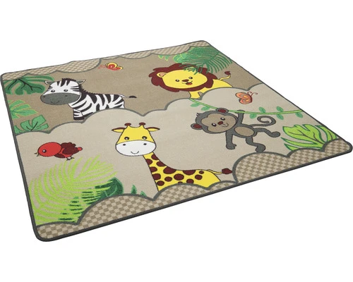 Speelkleed Afrika 133x133 Cm 3 Speelkleed Afrika 133x133 Cm - Afbeelding 3