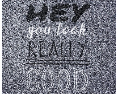 MD ENTREE Deurmat Vision You Look Good Antraciet 40x80 Cm 3 MD ENTREE Deurmat Vision You Look Good Antraciet 40x80 Cm - Afbeelding 3
