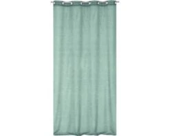 Gordijn Met Ringen Zinnia Groen 140x245 Cm