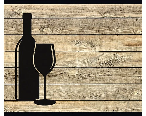 MD ENTREE Loper Cook&Wash Save Water Drink Wine 50x150 Cm 3 MD ENTREE Loper Cook&Wash Save Water Drink Wine 50x150 Cm - Afbeelding 3