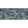 MD ENTREE Loper Cook&Wash Cook What You Love Antraciet/groen 50x150 Cm
