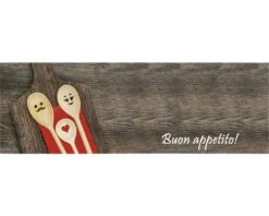 MD ENTREE Loper Cook&Wash Happy Wooden Spoons 50x150 Cm