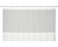 Vitrage Kelly Wit 70x140 Cm