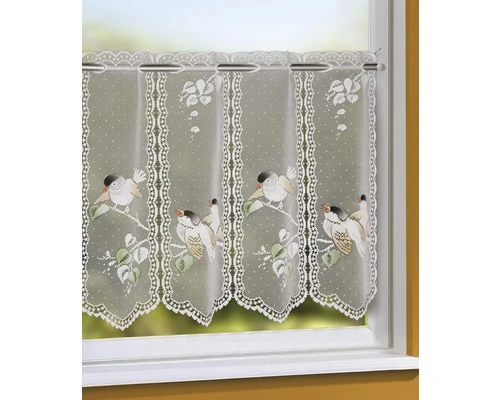Vitrage Vogel 45x150 Cm 2 Vitrage Vogel 45x150 Cm - Afbeelding 2