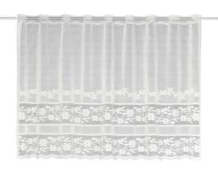 Vitrage Linz Wit 75x140 Cm