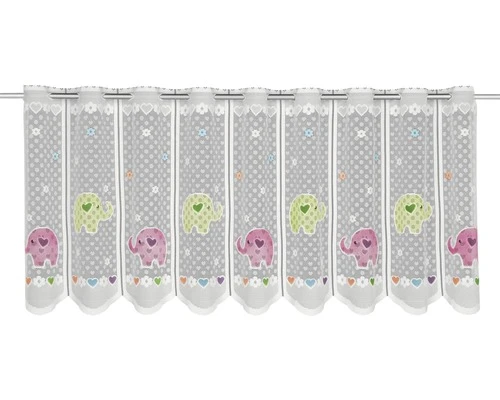 Vitrage Elefant 50x140 Cm 1 Vitrage Elefant 50x140 Cm