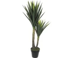 MICA DECORATIONS Kunstplant Yucca In Pot Hoogte 120 Cm