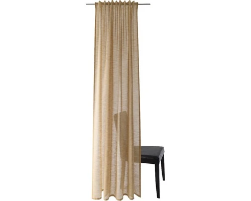HOMING Gordijn Met Plooiband Oskar Safraan 140x245 Cm 1 HOMING Gordijn Met Plooiband Oskar Safraan 140x245 Cm