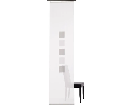 HOMING Paneelgordijn Elias Zilver 60x245 Cm 1 HOMING Paneelgordijn Elias Zilver 60x245 Cm