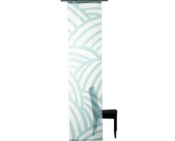 HOMING Paneelgordijn Lukas Petrol 60x245 Cm