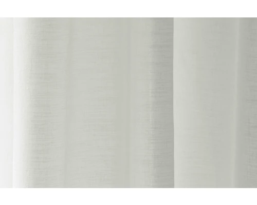 HOMING Gordijn Met Plooiband Paco Wit 140x245 Cm 2 HOMING Gordijn Met Plooiband Paco Wit 140x245 Cm - Afbeelding 2