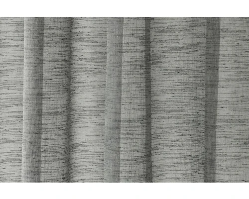 HOMING Gordijn Met Plooiband Oskar Antraciet 140x245 Cm 2 HOMING Gordijn Met Plooiband Oskar Antraciet 140x245 Cm - Afbeelding 2