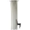 HOMING Gordijn Met Plooiband Oskar Taupe 140x245 Cm