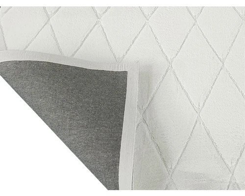 SOLEVITO Vloerkleed Romance Ruit 3D Wit 160x230 Cm 6 SOLEVITO Vloerkleed Romance Ruit 3D Wit 160x230 Cm - Afbeelding 6