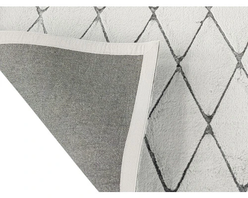 SOLEVITO Vloerkleed Romance Ruit 3D Grijs 160x230 Cm 6 SOLEVITO Vloerkleed Romance Ruit 3D Grijs 160x230 Cm - Afbeelding 6