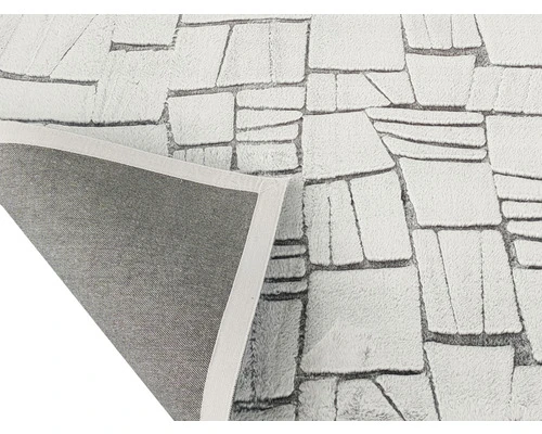 SOLEVITO Vloerkleed Romance Mix 3D Grijs 160x230 Cm 6 SOLEVITO Vloerkleed Romance Mix 3D Grijs 160x230 Cm - Afbeelding 6