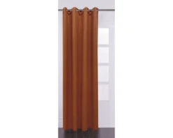 SOLEVITO Gordijn Met Ringen Wild Cognac 135x280 Cm