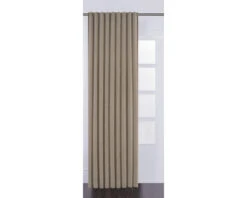 SOLEVITO Gordijn Met Plooiband Cycle Taupe 135x280 Cm
