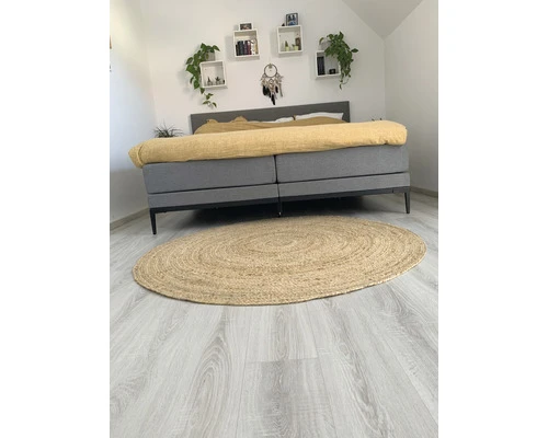 Vloerkleed Natuur Beige ø 160 Cm 3 Vloerkleed Natuur Beige ø 160 Cm - Afbeelding 3