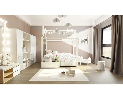 HOMING Verduisterend Gordijn Met Plooiband Kjell Roze 140x245 Cm 4 HOMING Verduisterend Gordijn Met Plooiband Kjell Roze 140x245 Cm - Afbeelding 4