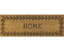 MD ENTREE Kokosmat Finesse Floral Home Bruin 26x75 Cm