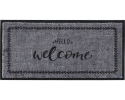 MD ENTREE Schoonloopmat Emotion XS Hello Welcome 40x80 Cm