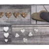 MD ENTREE Schoonloopmat Ambiance Hearts 50x75 Cm